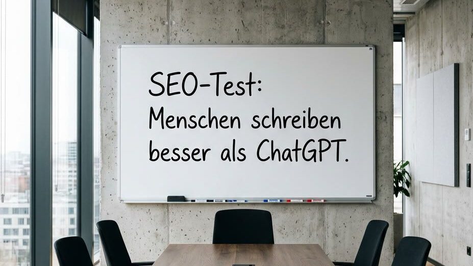SEO-Test: Menschen schreiben besser als ChatGPT